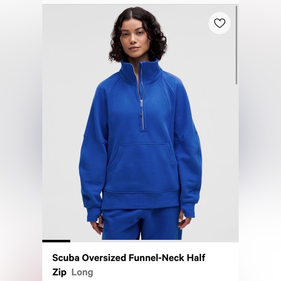 Lululemon Scuba Oversized Funnel-Neck Half Zip - Picture 5 of 5